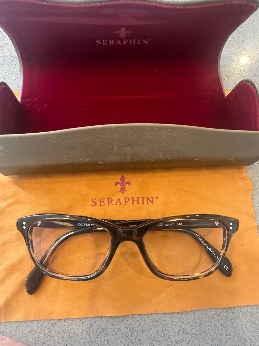 Oliver Peoples Brown Tortoiseshell Women's Glasses